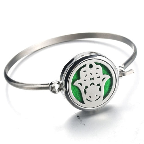 30mm Stainless Steel Bracelet Bangle Essential Oil