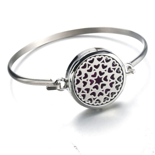 30mm Stainless Steel Bracelet Bangle Essential Oil