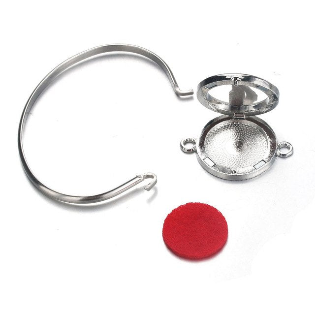 30mm Stainless Steel Bracelet Bangle Essential Oil
