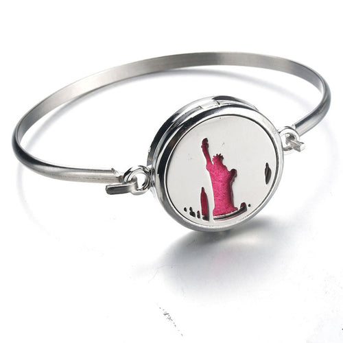 30mm Stainless Steel Bracelet Bangle Essential Oil