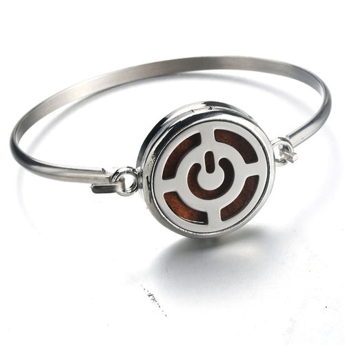 30mm Stainless Steel Bracelet Bangle Essential Oil