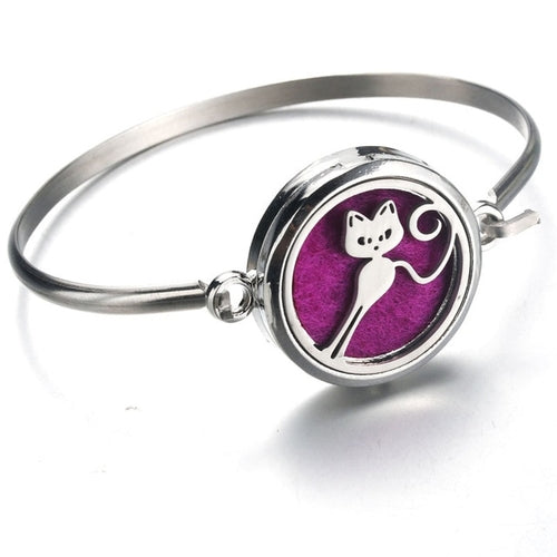 30mm Stainless Steel Bracelet Bangle Essential Oil
