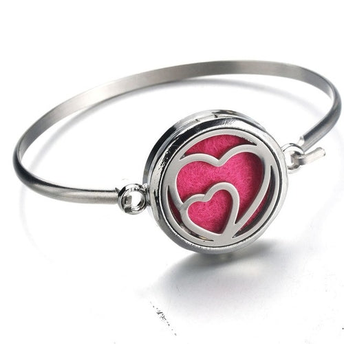 30mm Stainless Steel Bracelet Bangle Essential Oil
