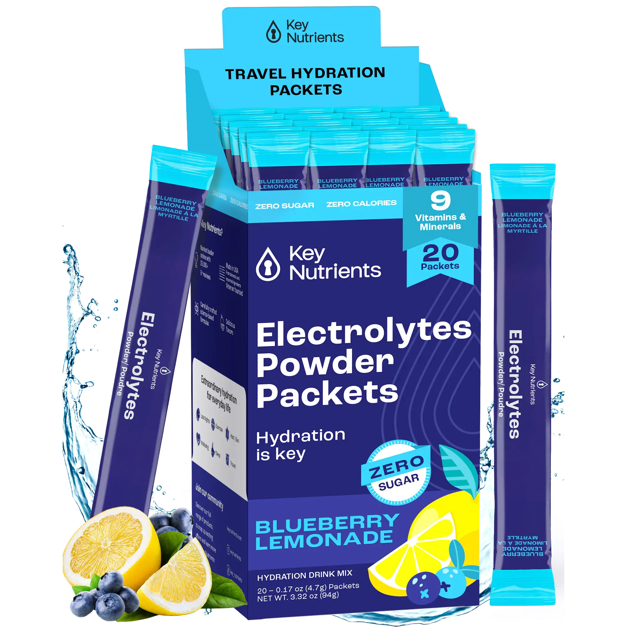 Electrolyte Recovery Plus Powder (Sugar-Free)